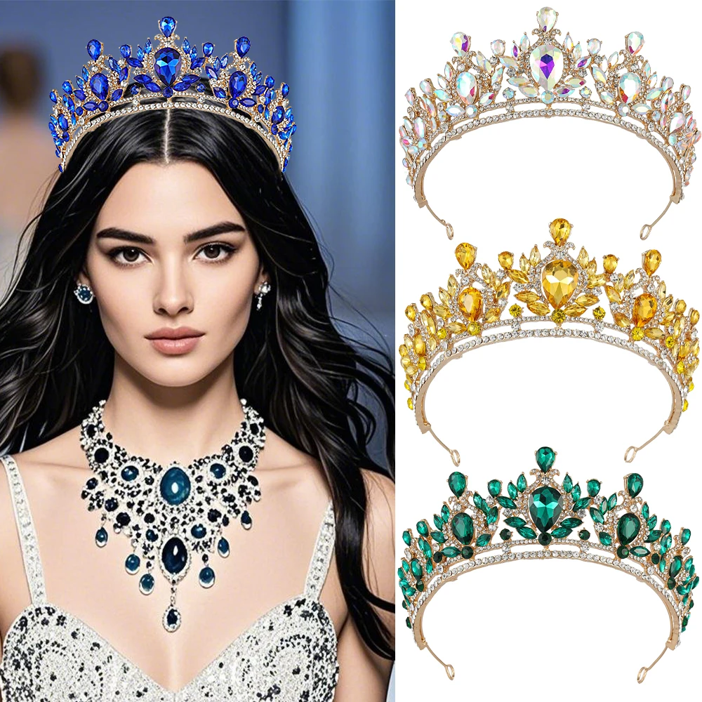 كريستال حجر الراين تاج الزفاف |   اكسسوارات الشعر حفلة موسيقية |   مأدبة تصفيفة الشعر المجوهرات |   الماس عقال الإكليل