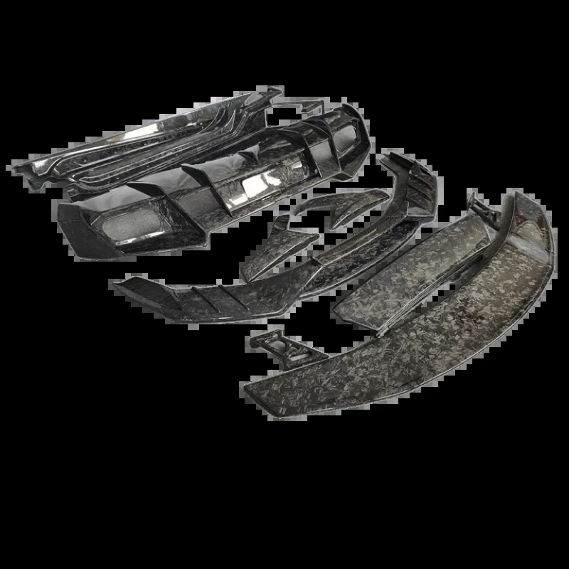 

High Quality M-Style Forged Carbon Fiber Bumper Lip Rear Diffuser Spoiler Side Skirt Body Kit