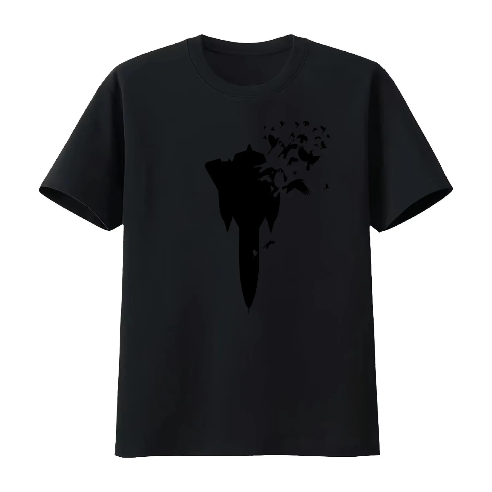 SR-71 Blackbird Escher T-Shirt Summer Casual Cotton Tee Oversized Streetwear Tops Vintage Graphic Print Unisex Men Women