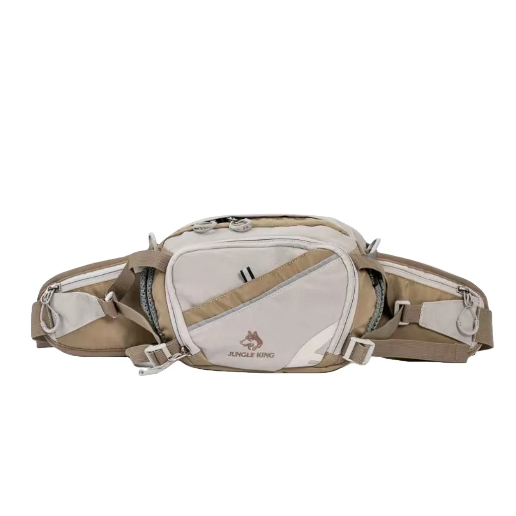  JUNGLE KING Fiber Waist Pack Waterproof UrltraLight Multi Pocket for Cycling Running Hiking Camping Outdoor Sports Accessories