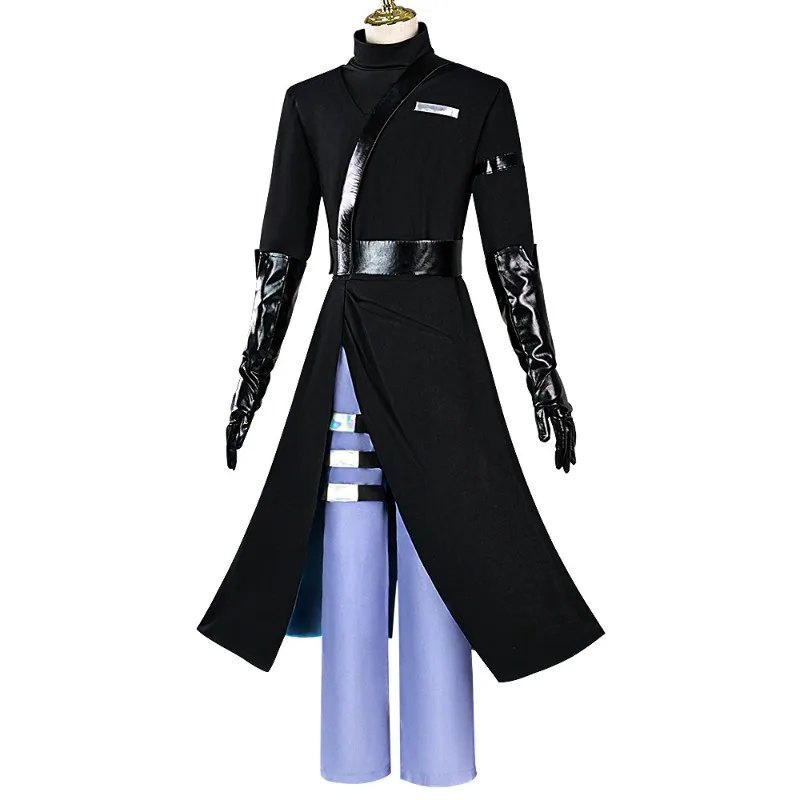 Anime Alien Bühne Cosplay Kostüm Ivan Schwarze Perücke Rollenspiel Halloween Karneval Party Outfit