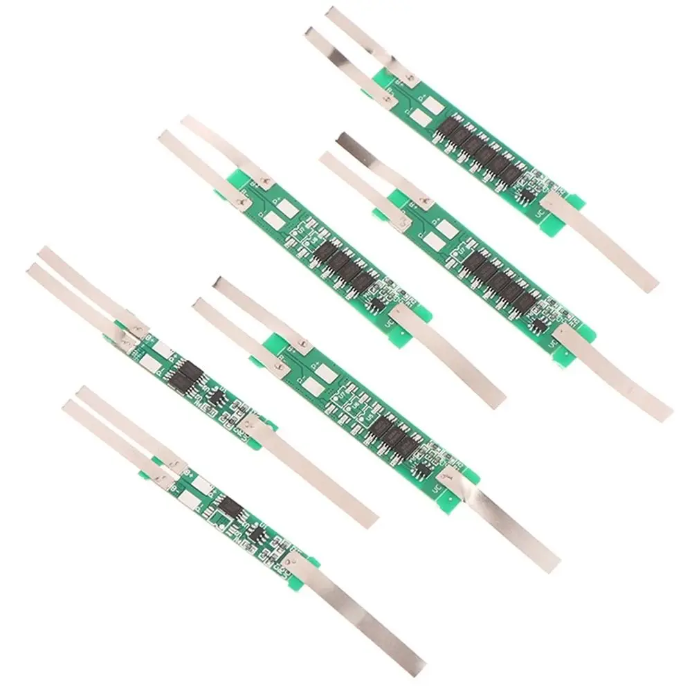 5Pcs 2S 7.4V Battery Protection Board 2A-9A Multi-Current 0-50℃ Operating Temp BMS 18650 Li-ion Protection Module