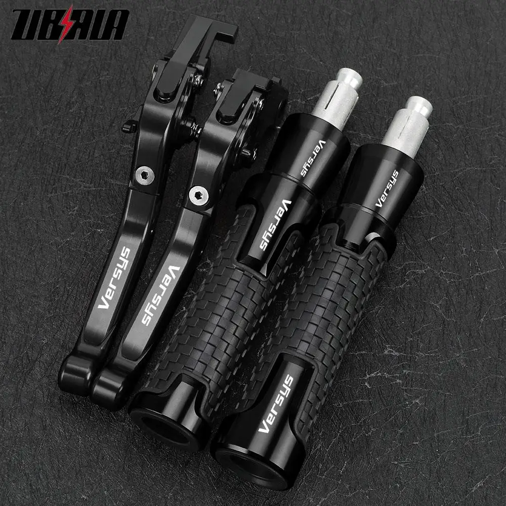 Motorcycle For KAWASAKI Versys 300X Versys 300 X 2008-2023 Brake Clutch Levers Handlebar Handle Grips Ends Slider Accessories