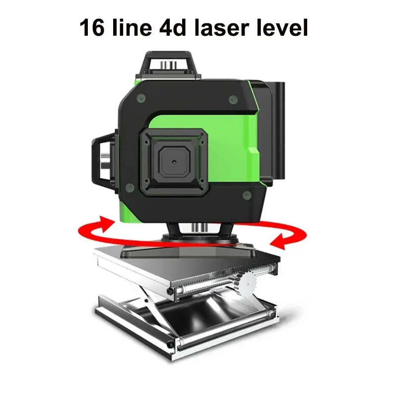 Building Automatic Radiation 360 Air Section Laser Level Set 16lines Indoor Self Leveling Rotary Lasers Level For Drill Machine