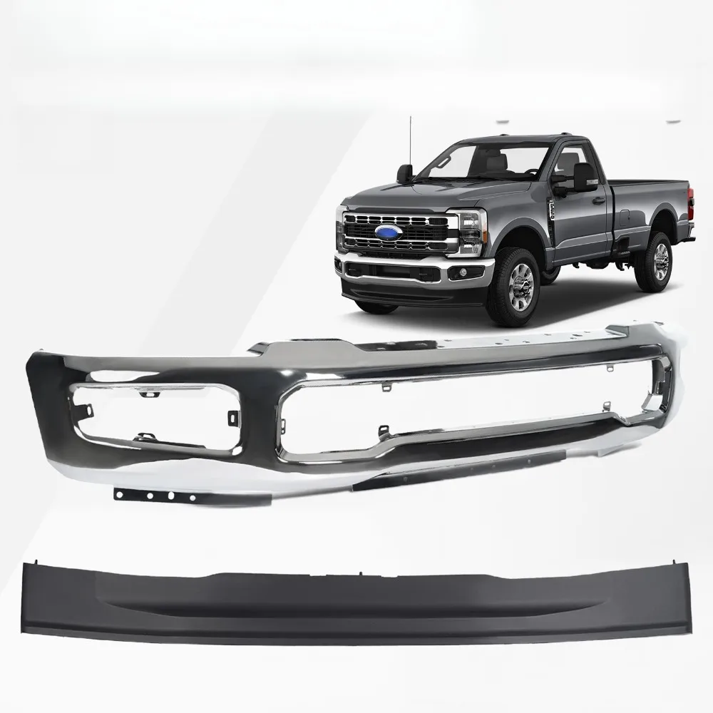 

Front Bumper Cover For 2023-2025 Ford F-250/F-350 Super Duty Valance Chrome