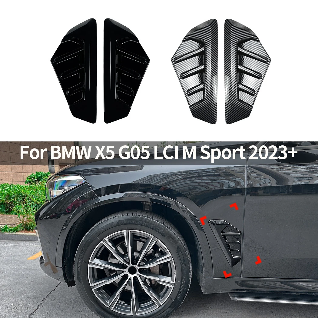 

Applicable to BMW X5 G05 LCI M Sport 2023+ Car fender label air outlet car sticker exterior decoration modification Accessories