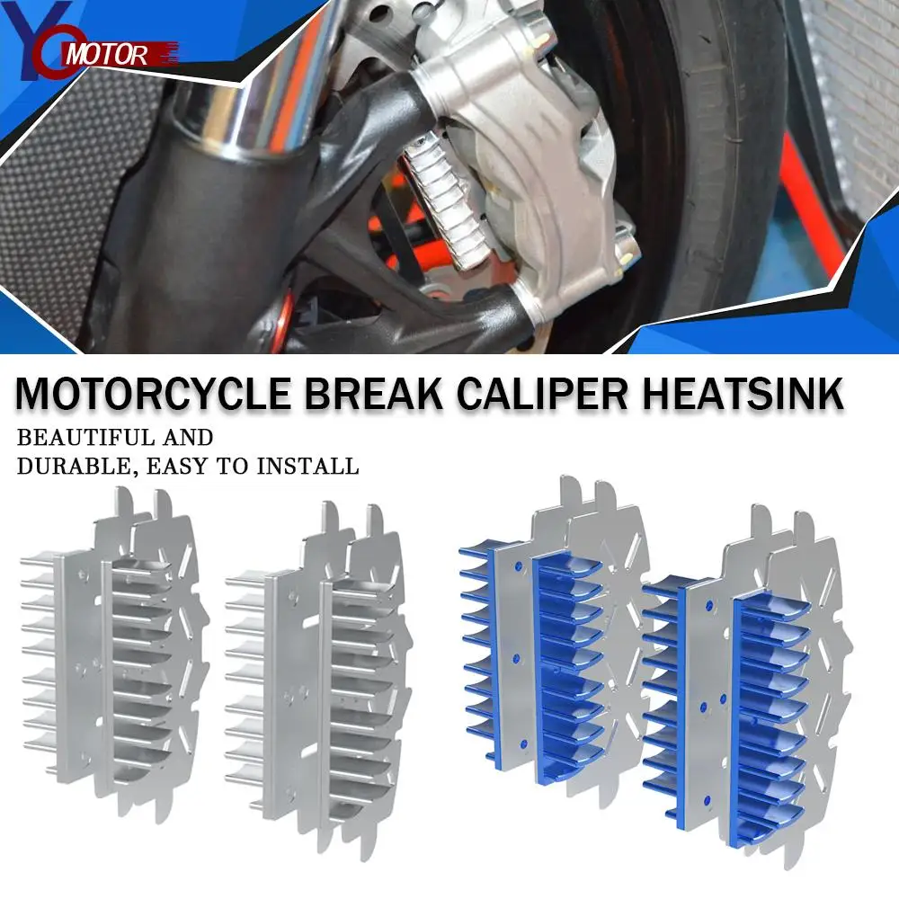 

Brake Plate Radiator FOR BMW HP2 SPORT 1200 2008 2009 2010 2011 S1000 RR HP4 2013 2014 Motorcycle Break Caliper HeatSink Cooling