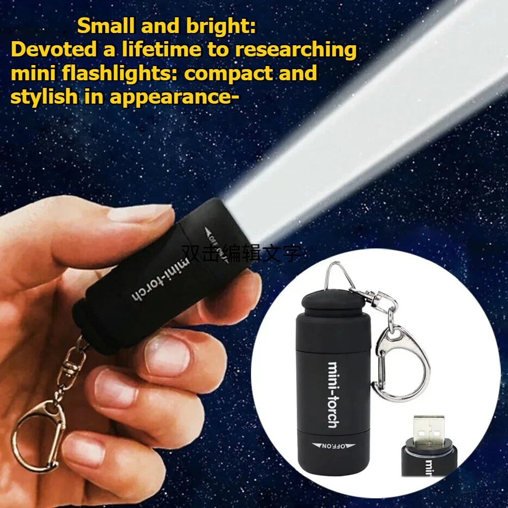 novo-conjunto-de-2-lanternas-led-multifuncionais-de-luz-forte-recarregaveis-via-usb-a-prova-d'Agua-para-camping-ao-ar-livre