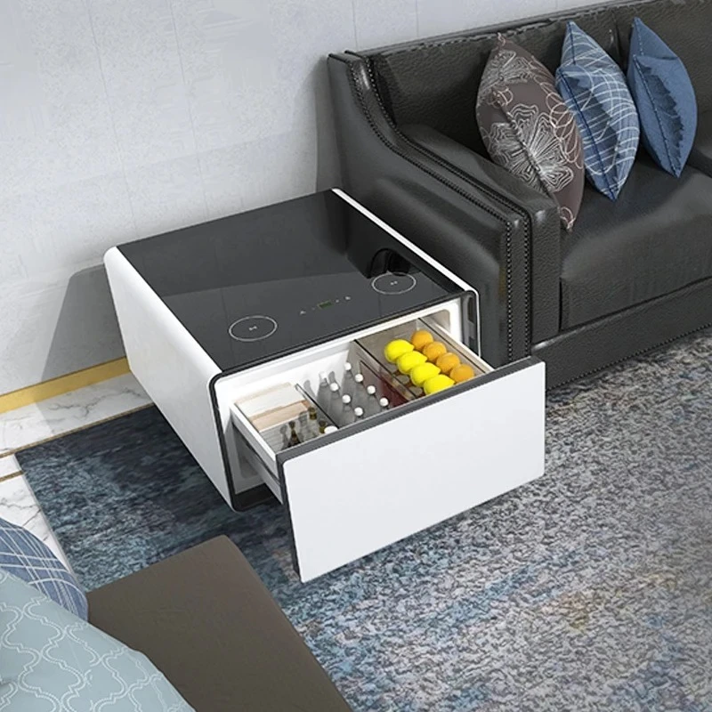 65L Multi‑functional Smart Coffee Table Fridge, Premium Mini Refrigerator Used as Bedroom Nightstand Cabinet