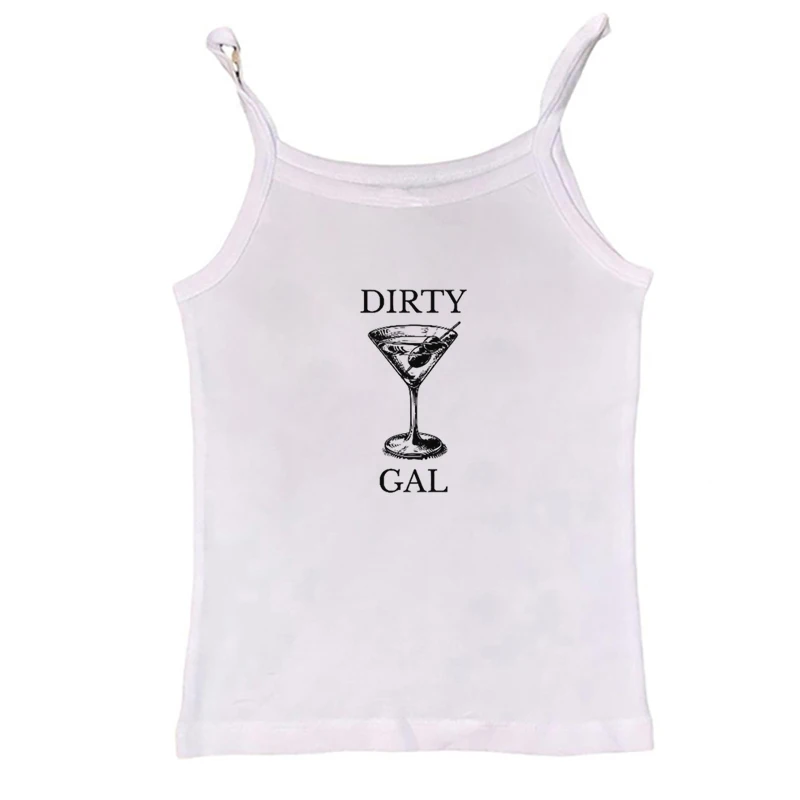 

Майка Y2k женская с принтом острых девушек, винтажная Повседневная Уличная одежда в стиле Харадзюку, пикантный короткий топ в стиле панк, эмо, на бретелях, лето