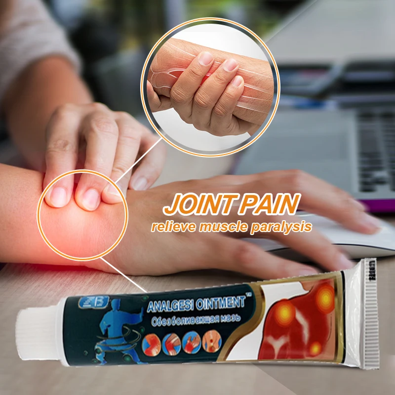 20g Red/Blue Natural Body Pain Ointment Joint Knee Back Muscle Ache Relief Care Cream Rheumatism Arthritis Analgesic Dressing