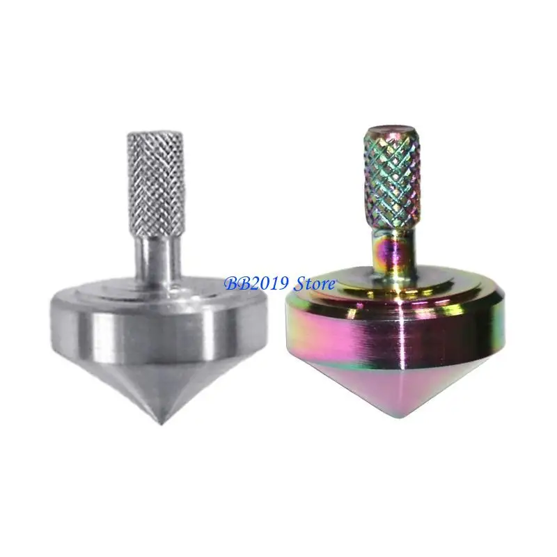 Q0KB 1 ''لعبة جيروسكوبية صغيرة عالية السرعة دوارة حركية لتخفيف الضغط للبالغين