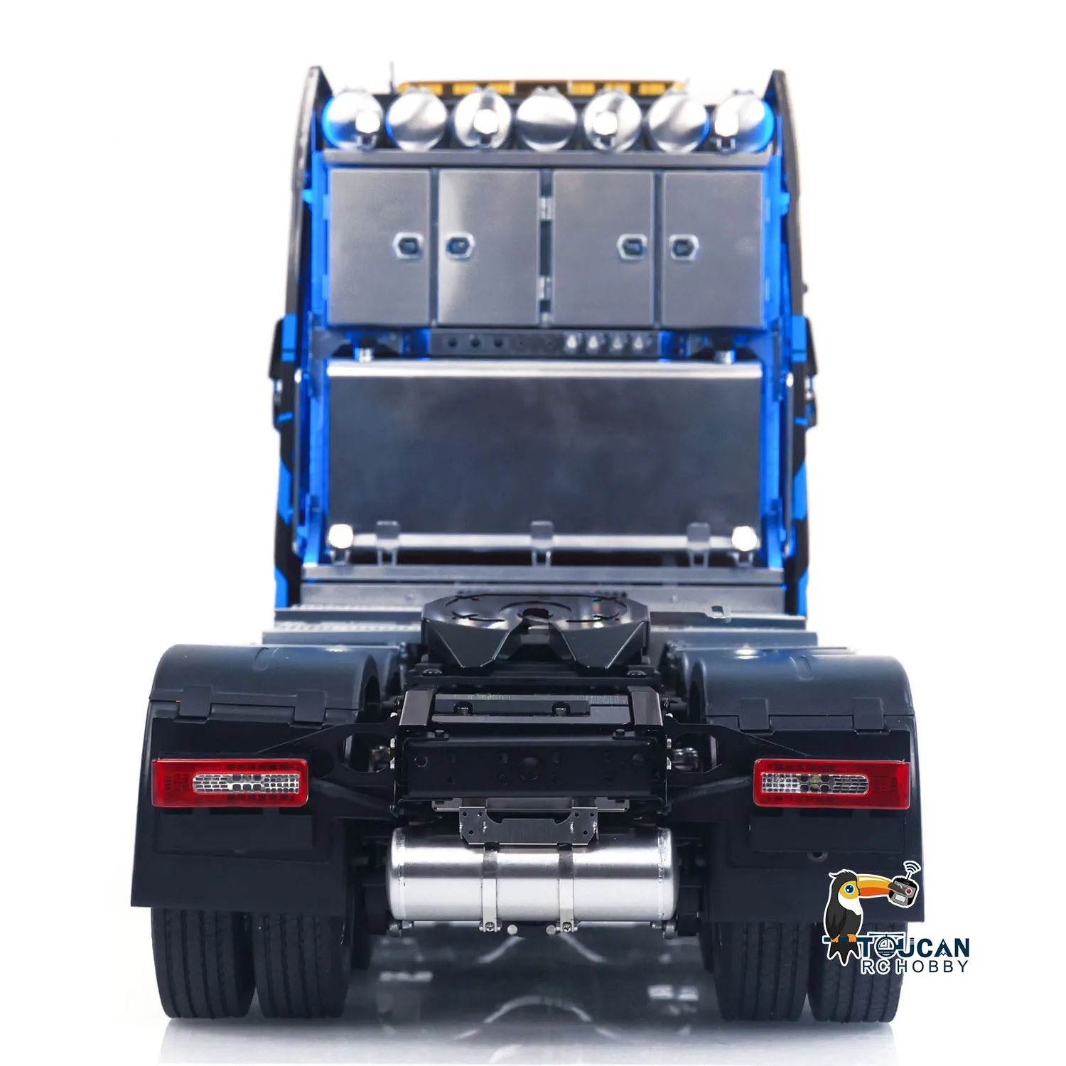 Toy 8x8 1/14 TAMIYA 56360 DIY Remote Control Tractor Truck TOUCAN 2Speed Gearbox Light System Sound Smoke Axle Locks car Vehicle