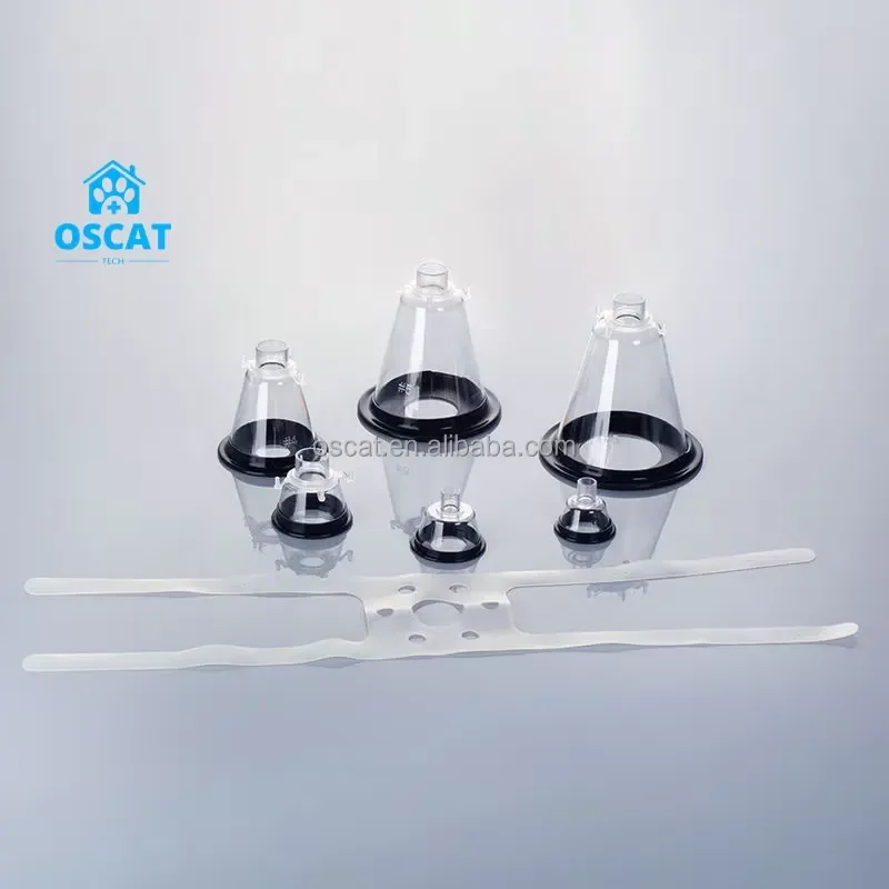 OSCAT Veterinary Equipment Respiration Loop, Delivery Bag Kit for Endotracheal Tube Mask Breathing