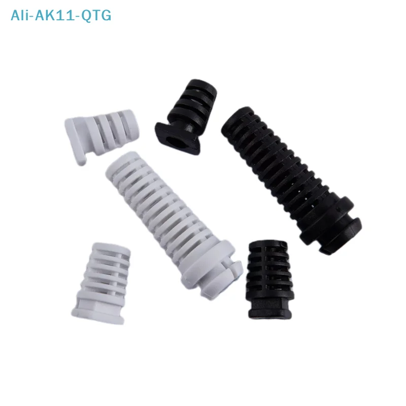 10pcs 4.6/5.2/6mm Cable Gland Connector Rubber Strain Relief Cord Boot Protector Wire Cable Sleeve Power Tool Cellphone Charger