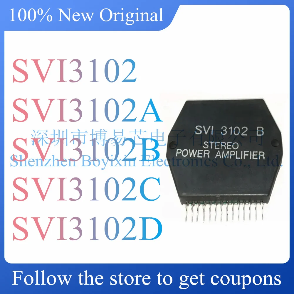 

NEW SVI3102 SVI3102A SVI3102B SVI3102C SVI3102D.Tested audio amplifier module.