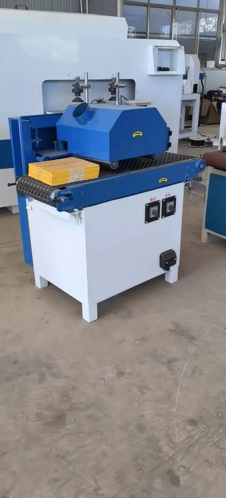 Full Automatic Multi Blade Rip Saw for Sawmill Woodworking Wood Processing Multi Blade Saw Machine
