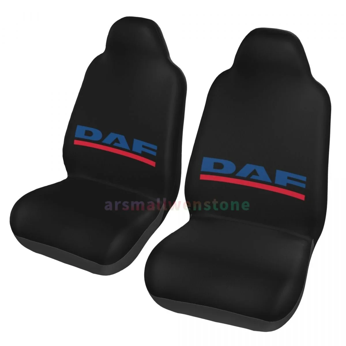 DAF-Funda  asiento  coche con patrón  camión, cubierta protectora antiincrustante, accesorios bonitos para coche, 2 piezas