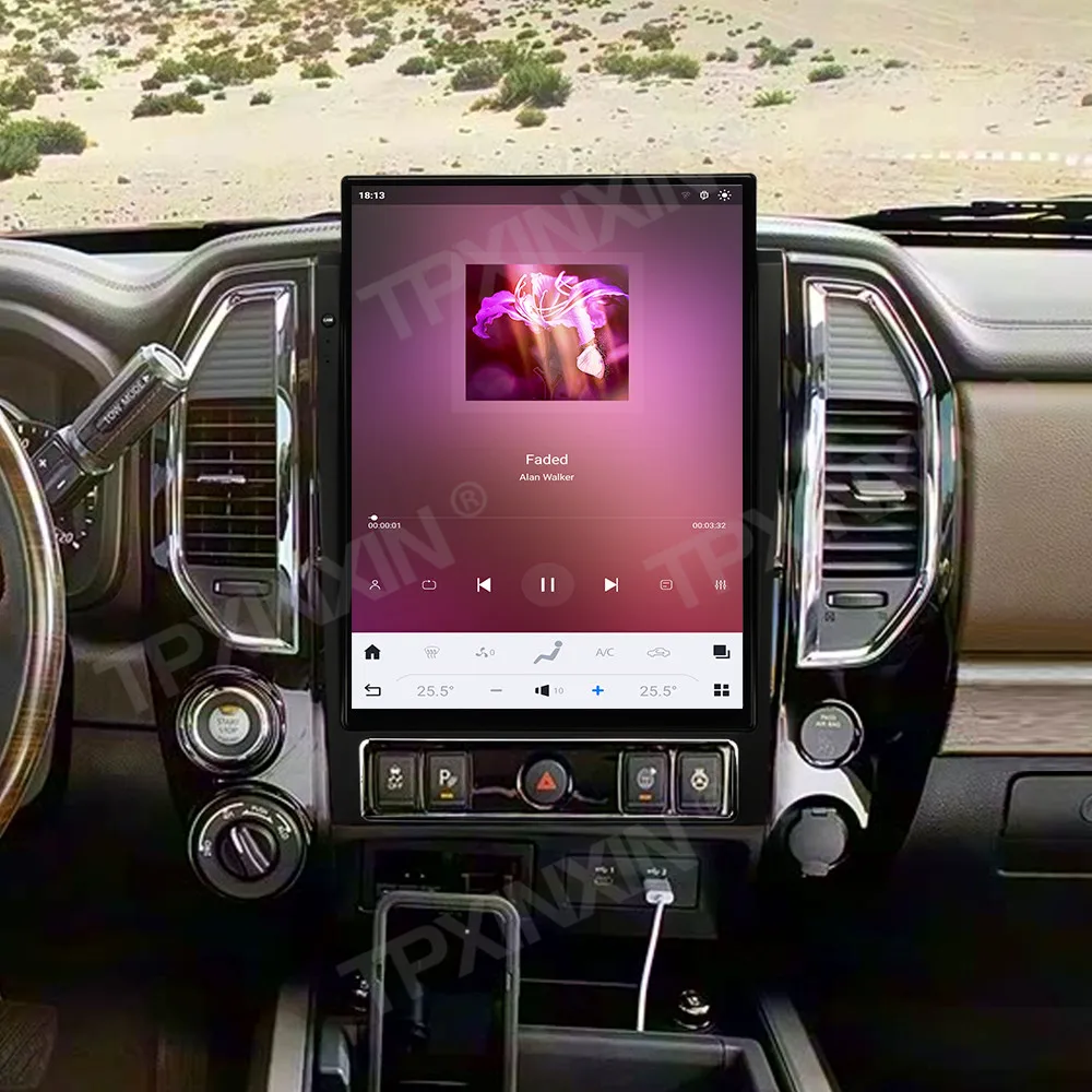 

Android 13 15.6" Car Radio For Nissan Titan 2020-2025 Multimedia Video Player GPS Navigation Carplay Head Unit Car Accessories