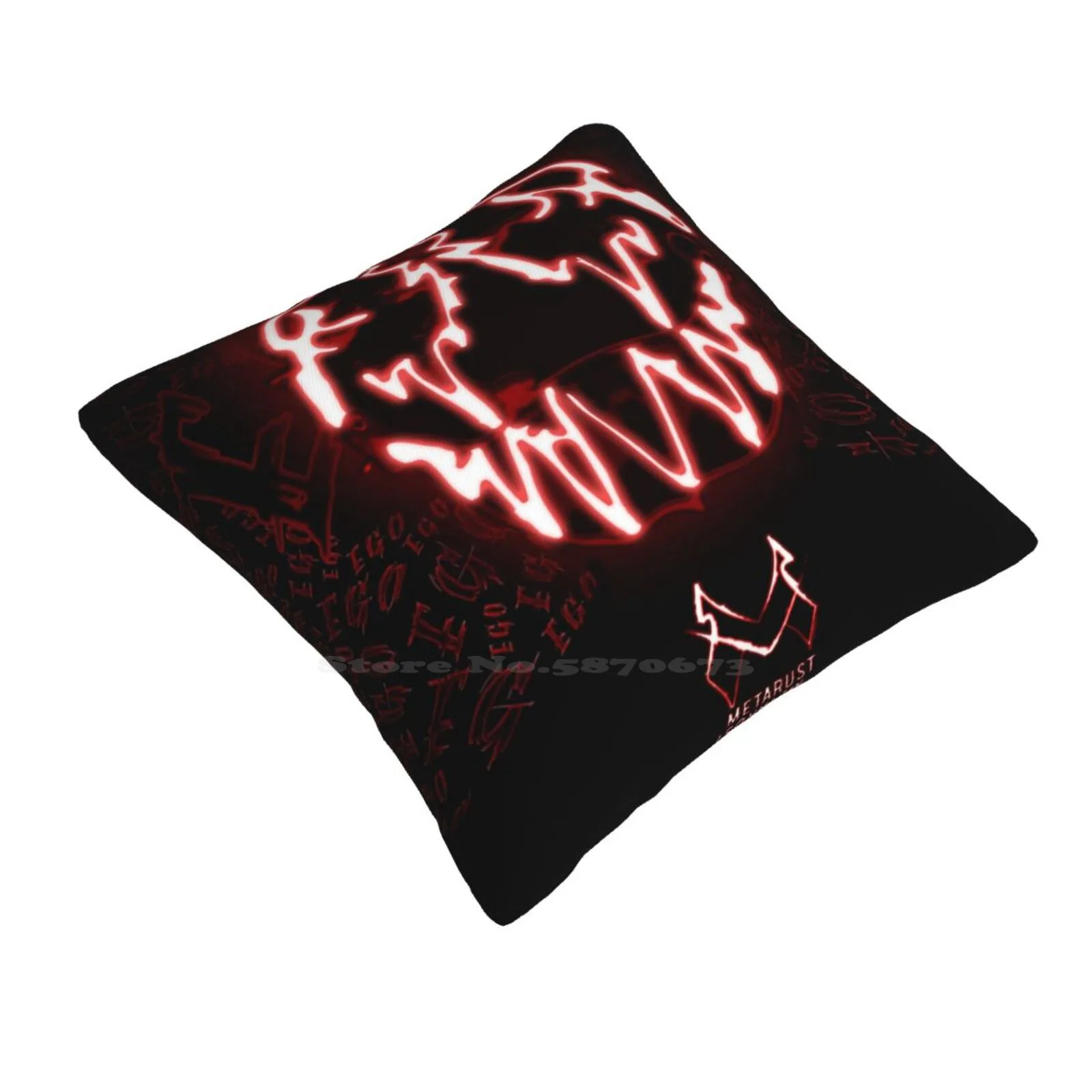 Ego-Metarust Soft Comfortable Pillowcase Metarust Metal Music Band