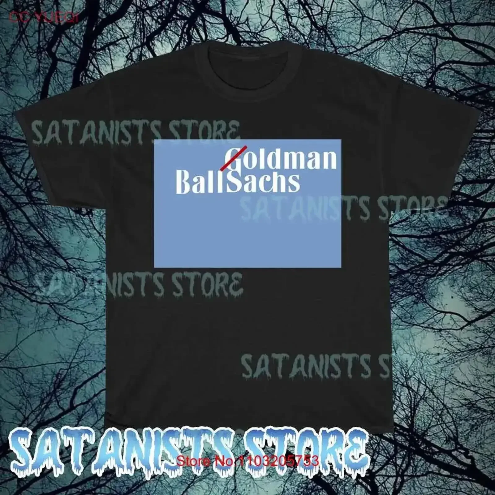 

New Goldman Sachs logo Men's T shirt funny size S to 5XL vintage Washed graphic Top For Everyday Wear homme Slightly Versatile