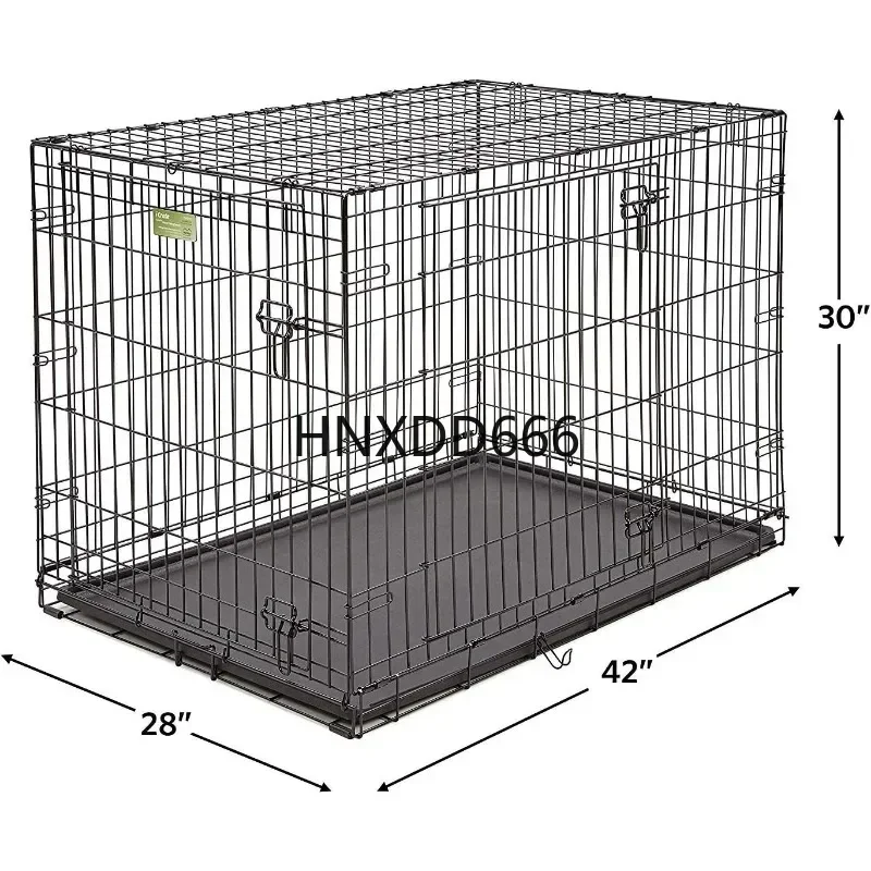 

MidWest Homes for Pets iCrate Dog Crate Starter Kit 42-Inch Ideal for Large Dog Breeds (weighing 71 - 90 Pounds)