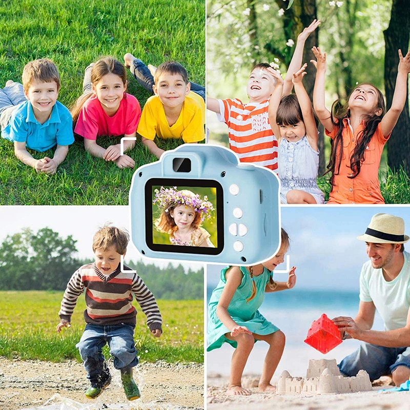 Kids Camera Toys 8 Million Pixel Video Digital Selfie Cameras Mini Camcorder Children Educational Toys Kids Gifts for Girls Boys