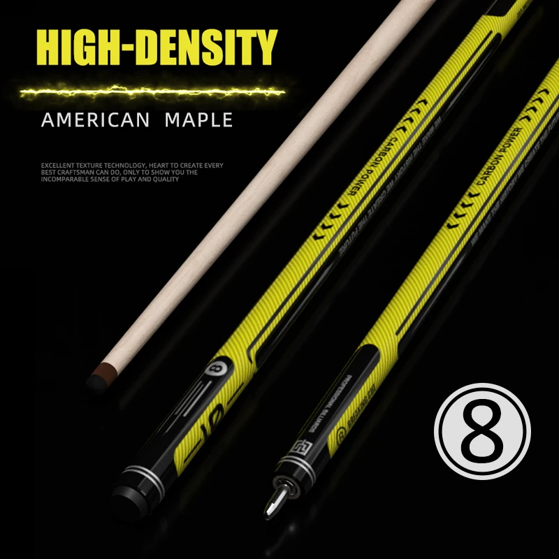 

TY Titan Punch Pool Cue Break Jump Cue Billiard Stick Maple Shaft Professional Taco De Billar Uni-Lock Joint 2Type Butt