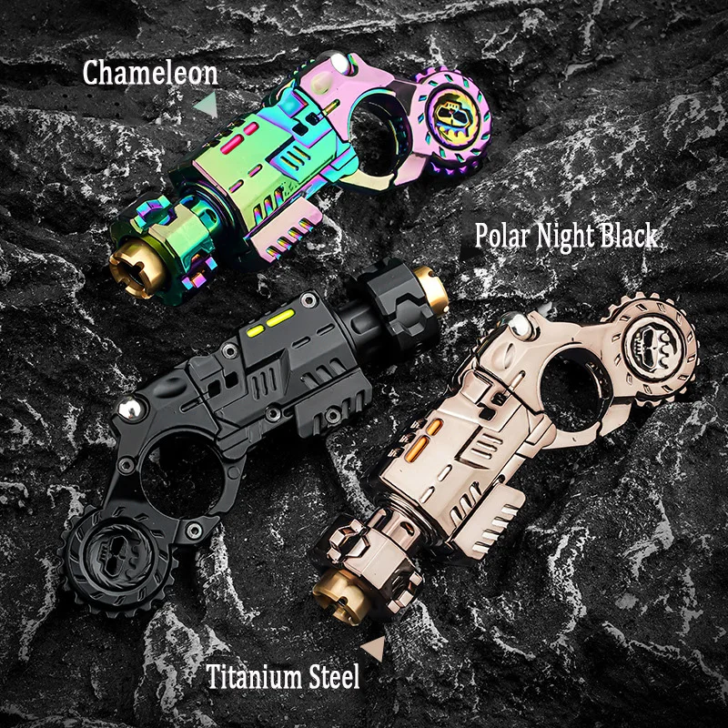 Mainan Fidget EDC Pistol Agen Logam Baru Mainan Fidget Menembak Menyenangkan Mainan Penghilang Stres & Relaksasi Gadget Santai Kantor