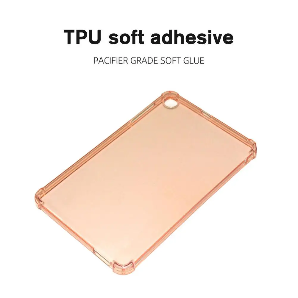 For ALLDOCUBE IPlay 50 Mini/Pro Tablet Rose Golden Case Tpu Soft Shell Protective Cover Anti Drop Transparent Soft Shell