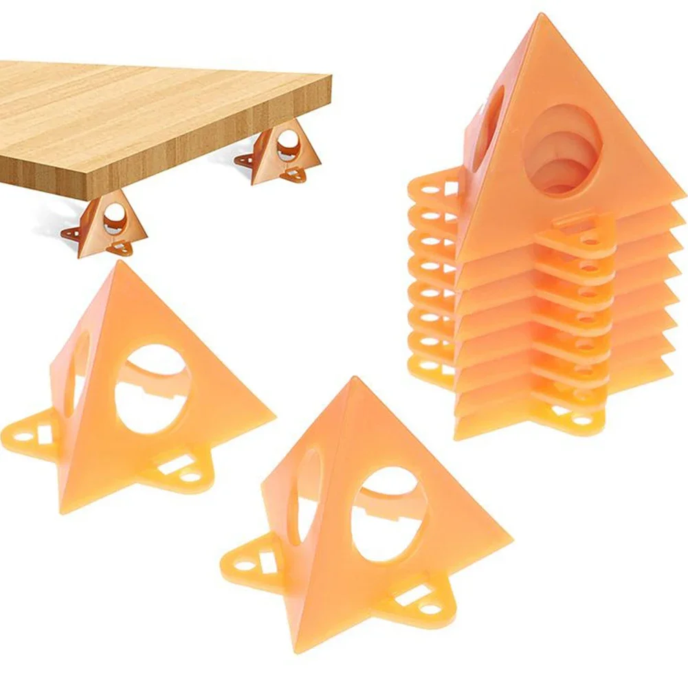 10 Pieces Pyramid Stand Set Triangle Paint Tool Triangle Paint Pads Painting Triangle  For Pouring Supplies Painting Supplies