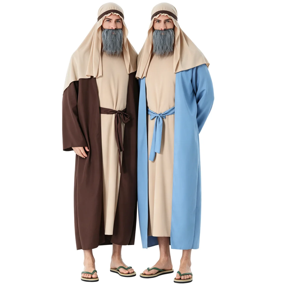 Adult Halloween Costume Shepherd Cosplay Role-playing Clothes Medieval Stage Performance Elderly Robe Women's Ethnic Fashion