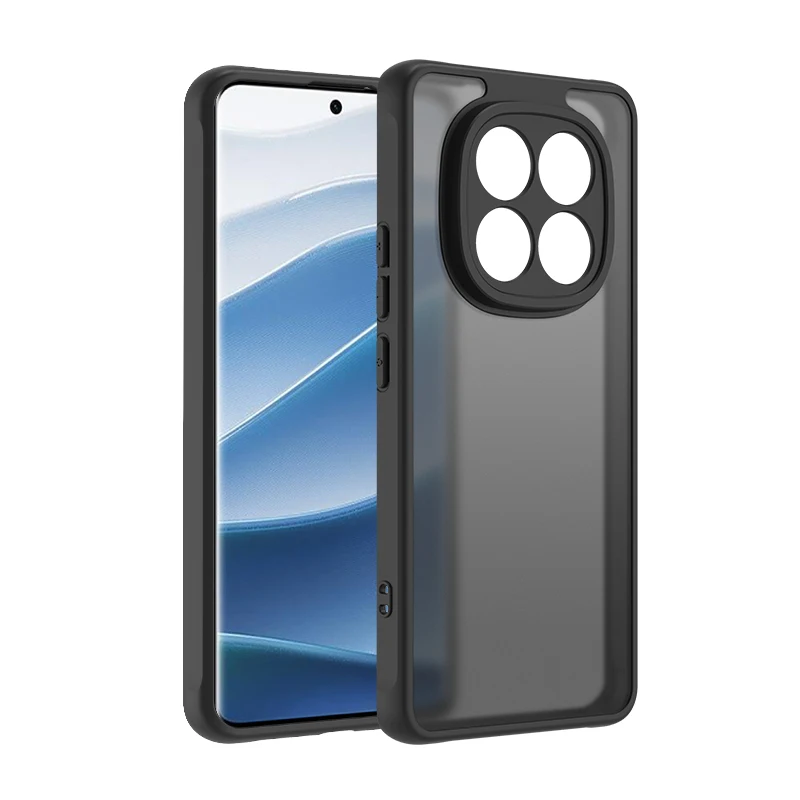 

Military Grade Heavy Shockproof Hybrid Case For Xiaomi Redmi Note 13 14 Pro Plus Pro+ 4G 5G Transparent Matte Hard Cover Shell