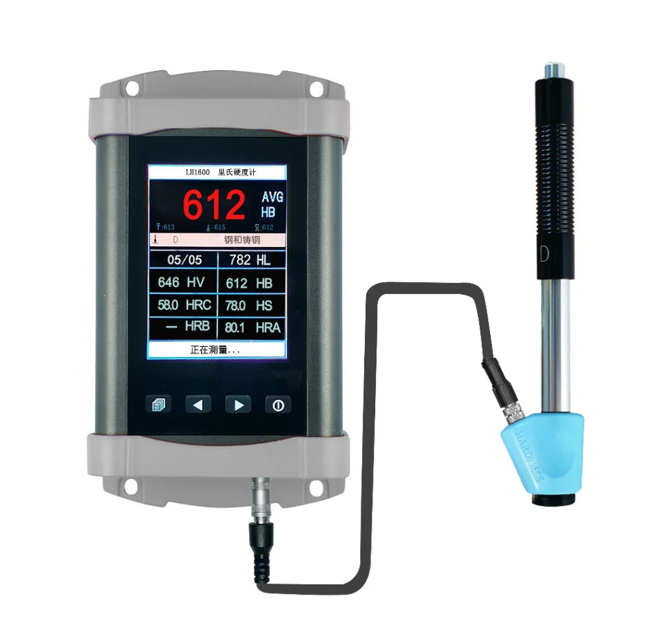 Online Leeb Hardness Tester Connection to PC or PLC Controller for Real-Time Data Transmission