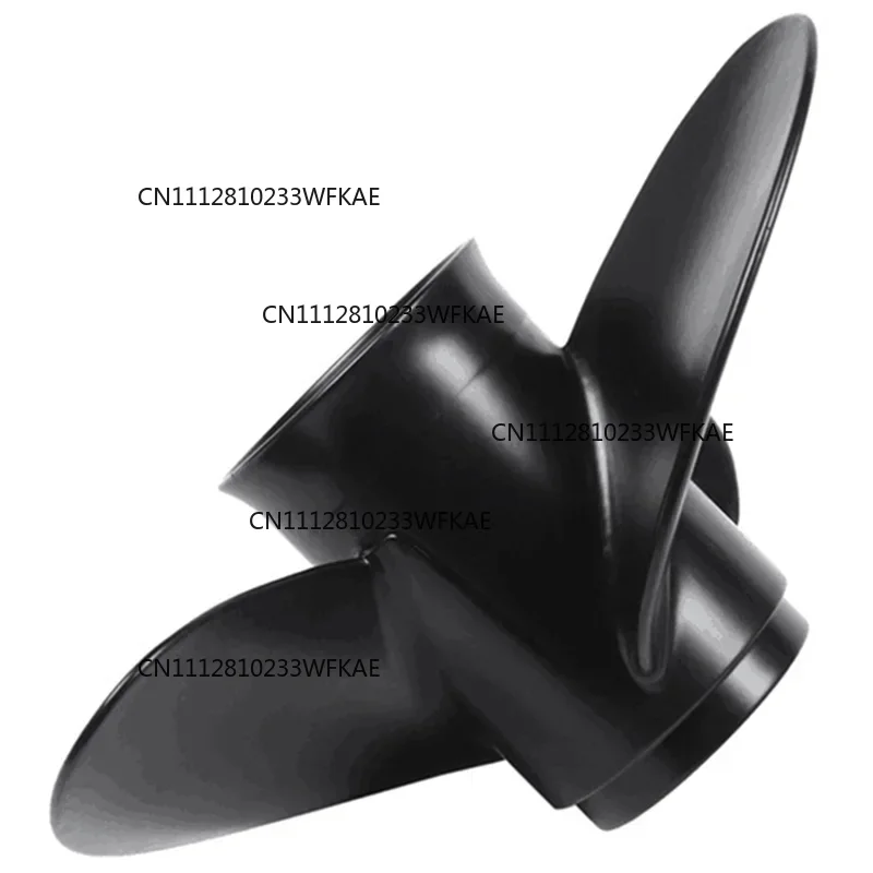 Blade 3B2W64517-1 8.5X9 outboard propeller boat Suitable for Dongfa Nissan Mercury 12 spline tooth black spare parts