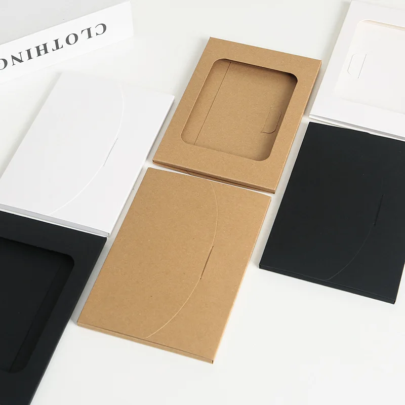 Enveloppes en papier Kraft, 50 pièces, pour cartes postales, cartes, invitations de mariage, emballage de cadeaux, sacs de rangement, cartes de vœux, artisanat DIY