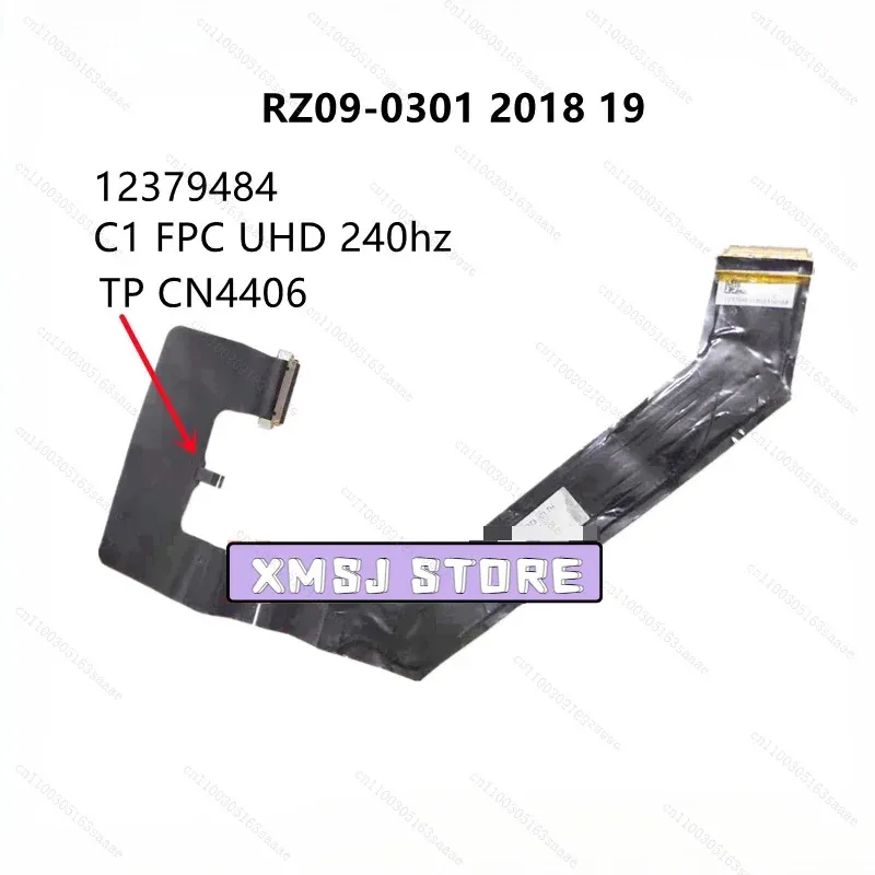 ЖК-дисплей/светодиодный кабель для ноутбука/ноутбука Razer Blade 15 17 2018 2019 RZ09-0301 03017E01 036712379484 C1 FPC UHD 40pin 240 Гц TP CN440