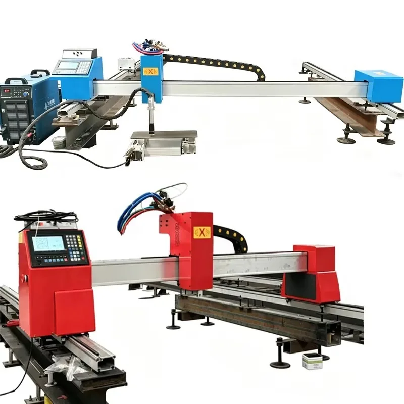 2500x6500 Mini CNC Plasma Cutters Machine Steel Flame Cutting Machine Steel Plate Cutting Machine Portable Automatic