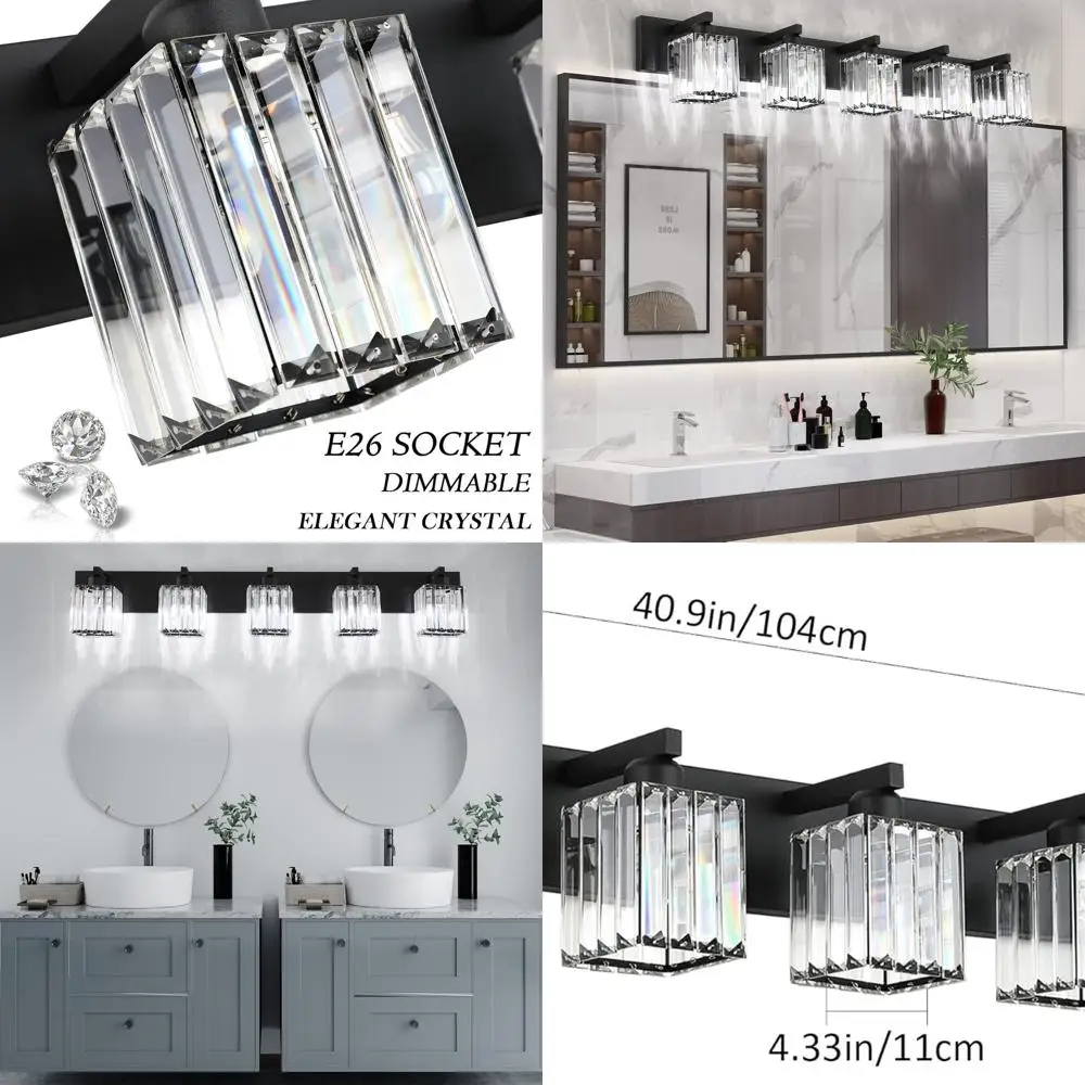 5-Light Crystal Van… - image