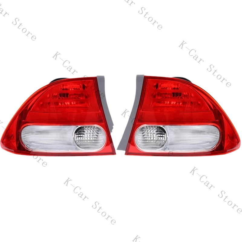 Luz de freio traseira do carro para honda civic 2006 2007 2008 2009 2010 2011 conjunto da luz traseira sem lâmpada