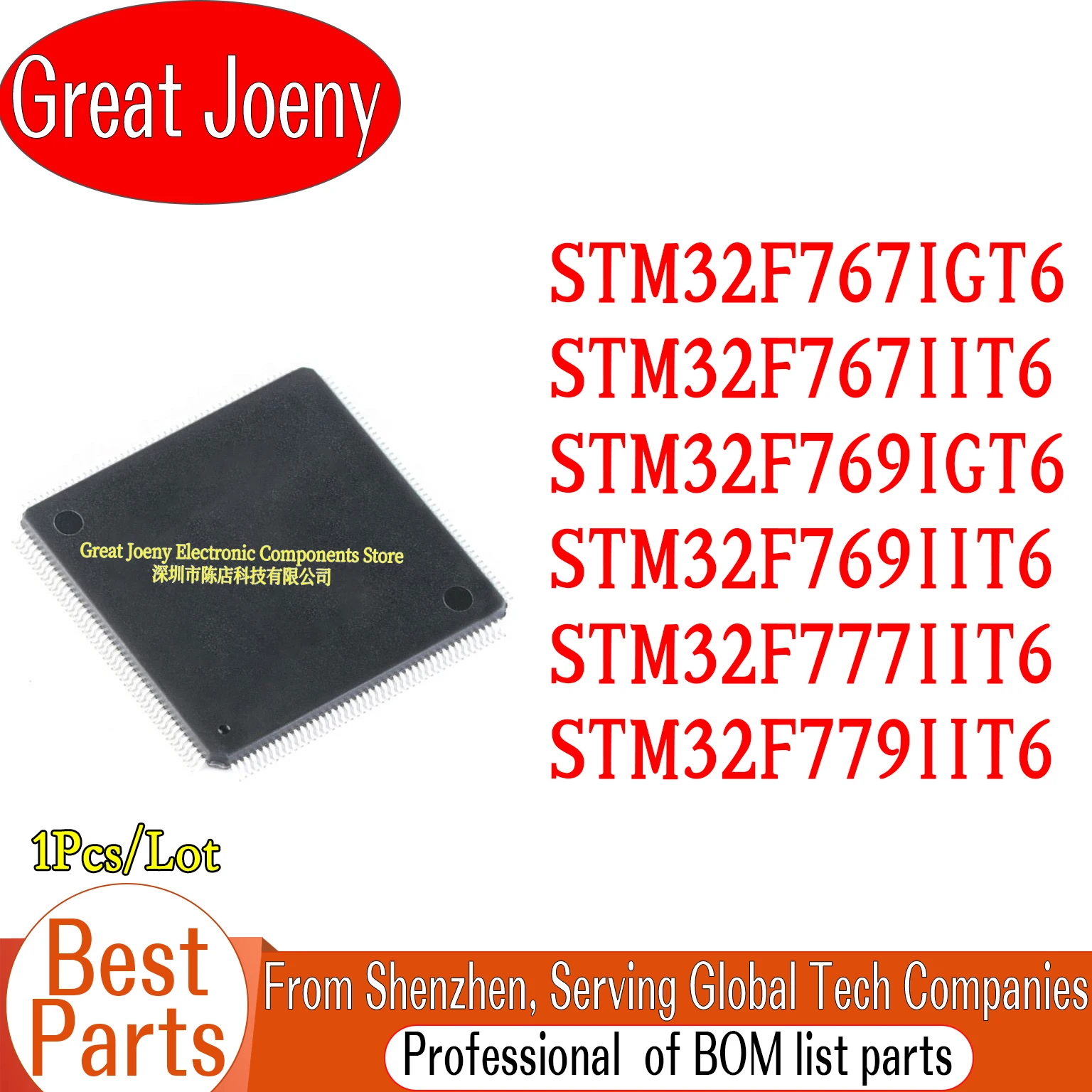 STM32F767IGT6 STM32F767IIT6 STM32F769IGT6 STM32F769IIT6 STM32F777IIT6 STM32F779IIT6 STM32F767 STM32F769 STM32F777 STM32F779