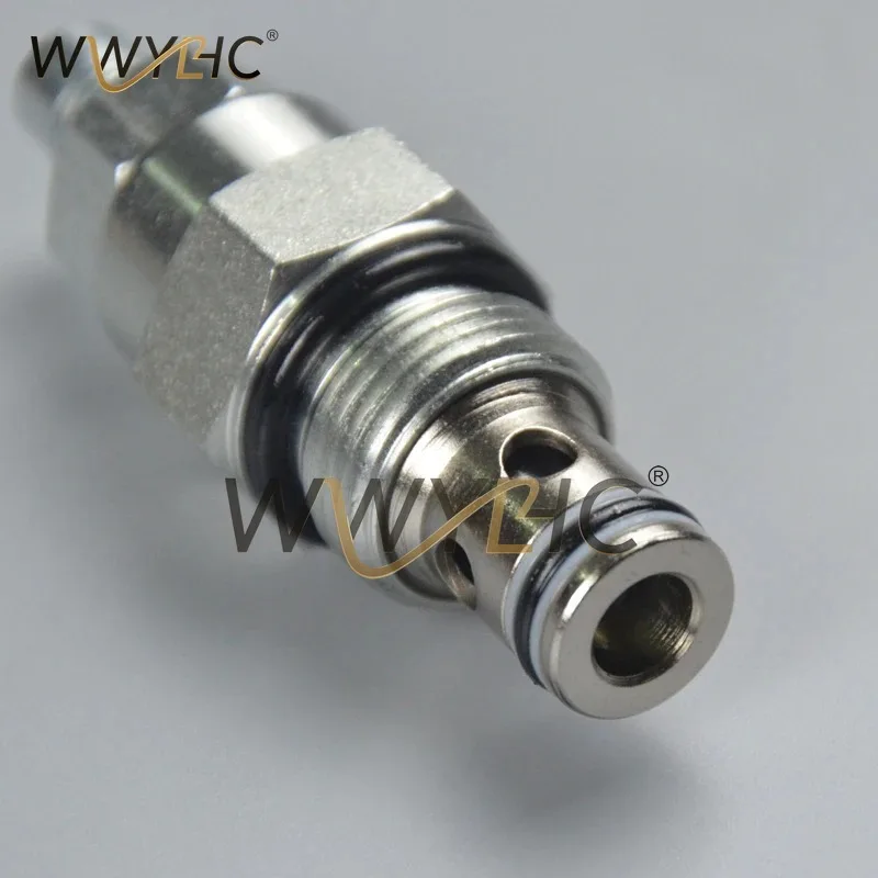 Suitable for Threaded Cartridge Hydraulic Adjustable Single and Two-way Throttle Valve LF08-00 DLF08-00 Flow Control NV08