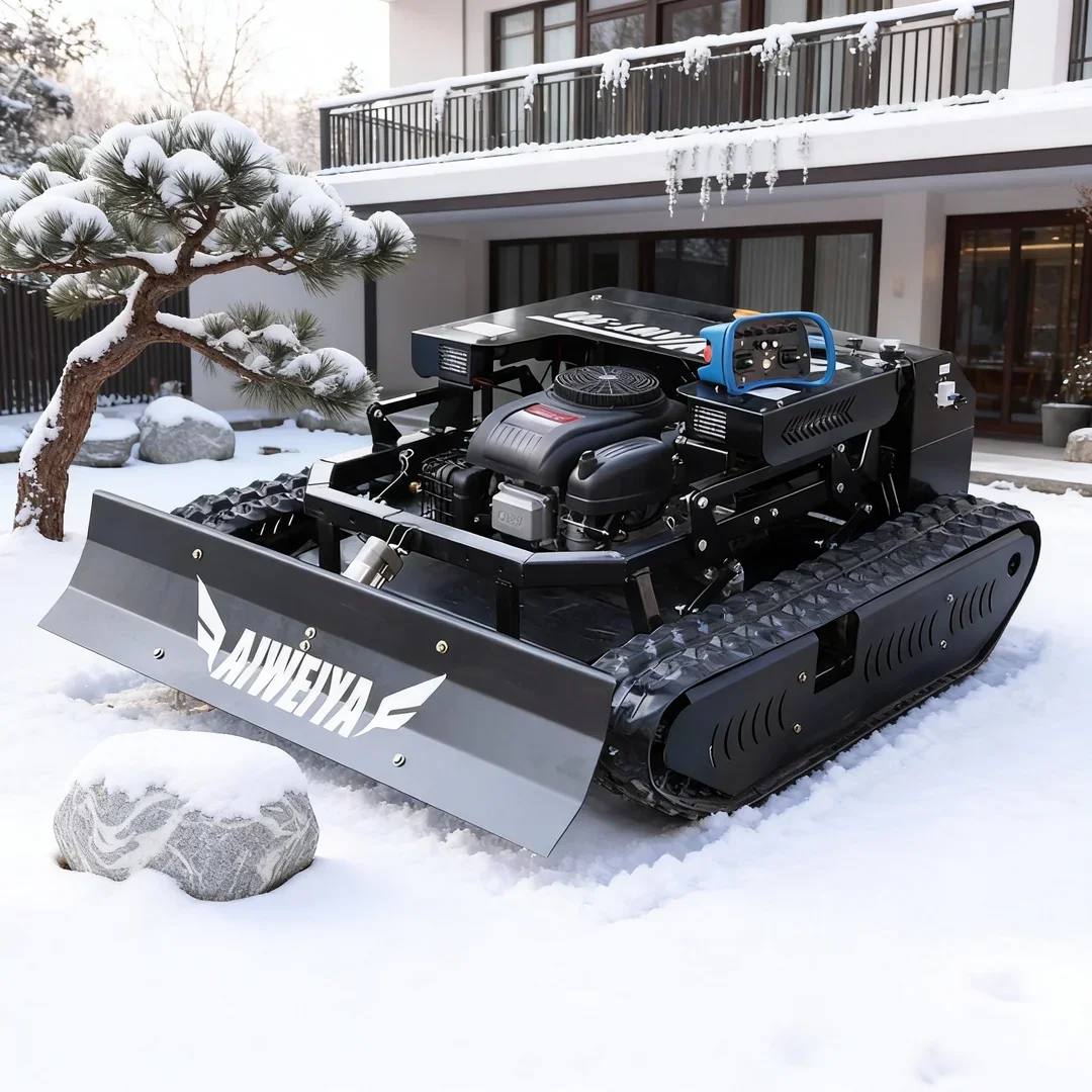 

Customized High-Power Four-Stroke CE/EPA Certified Wireless Remote Control Self-Propelled Lawn Mower Free Snow Shovel