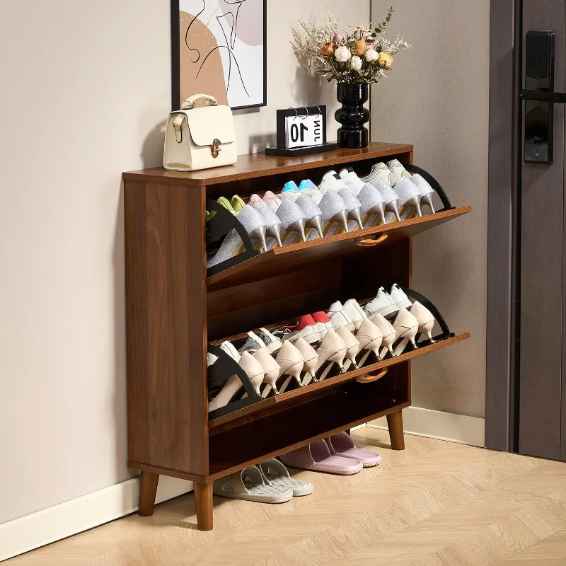Organizer Mobile Shoe Cabinet Storage Living Room Display Designer Luxury Shoe Shelf Slippers Zapatero Shoemakers Furniture