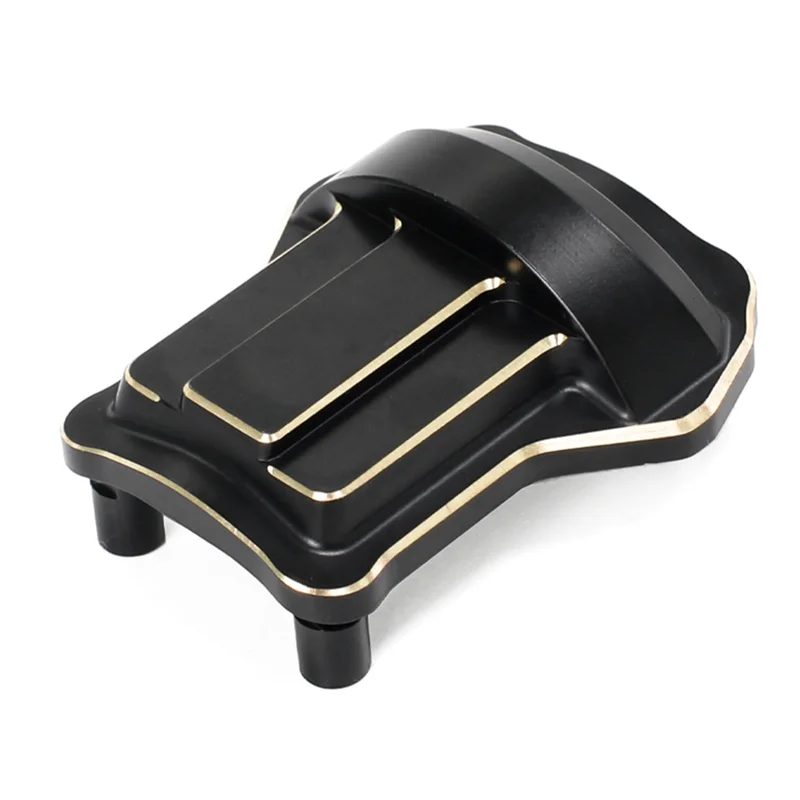 Латунная крышка переднего и заднего дифференциала для 1/10 RC Crawler FMS FCX10 RC Crawler, обновления автомобиля, детали, аксессуары