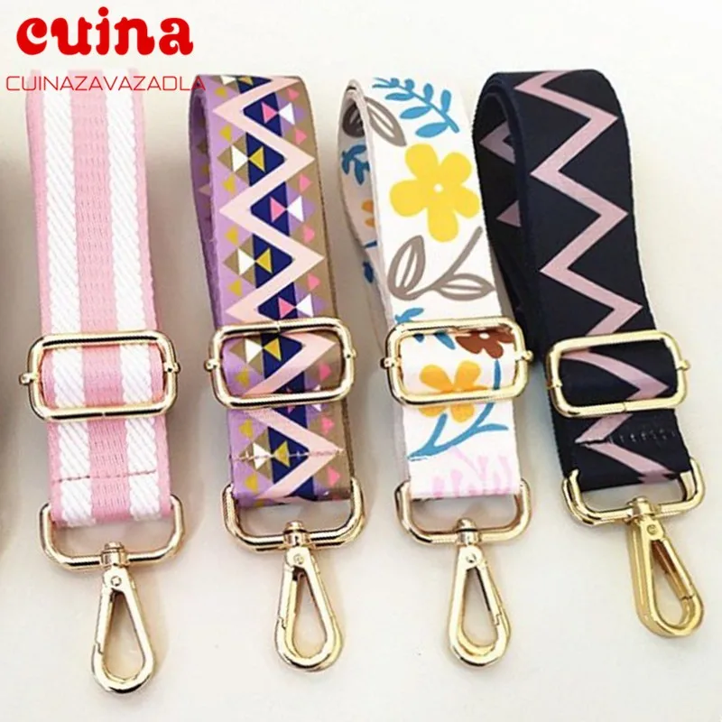 Obag Diy Bag Strap For Women Shoulder Bag Hanger Colored Belt Bag Strap Accessories Adjustable Rainbow Handbag Straps Decorative