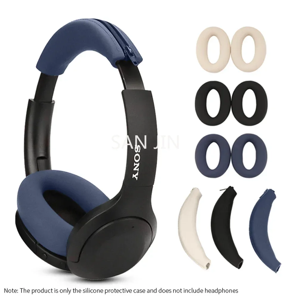 

Quality soft Headphone Head Beam / Earmuff Silicone Protective Case Cover Suitable for Sony WH-H910N Earphone Headset