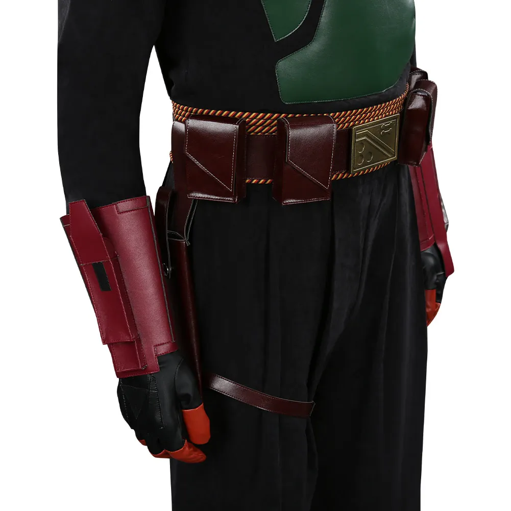 Boba Cosplay Fantasy Belt Gloves Helmet TV Bounty Hunter Disguise Costume Accessories Adult Men Roleplay Fantasia Props Male