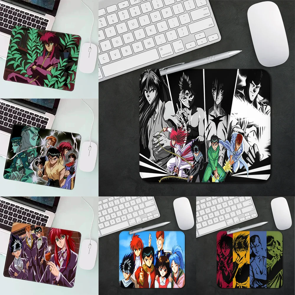 

YuYu Hakusho Gaming Mouse Pad XS Small Mousepad For PC Gamer Desktop Decoration Office Mouse Mat Deskmat Rug