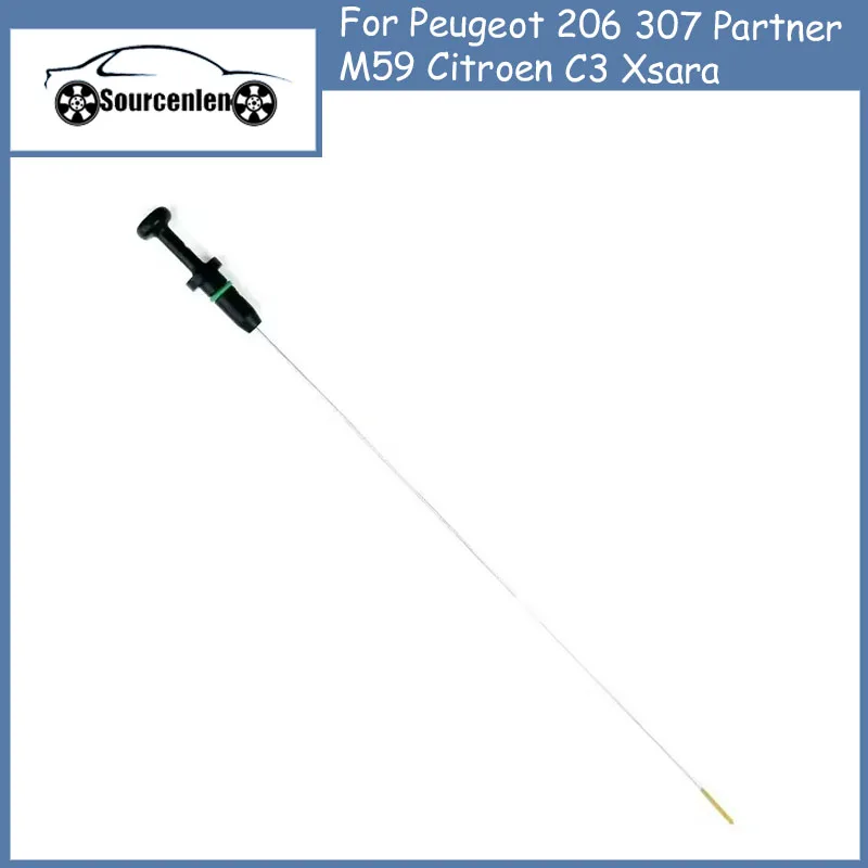 

Новый щуп-уровнемер для измерения уровня масла в двигателе 1.6V для Peugeot 206, 307, Partner M59, Citroen C3, Xsara 117464